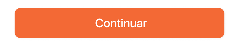 Full-width orange Continue button.