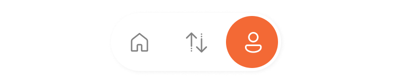 Tab bar with Profile active.